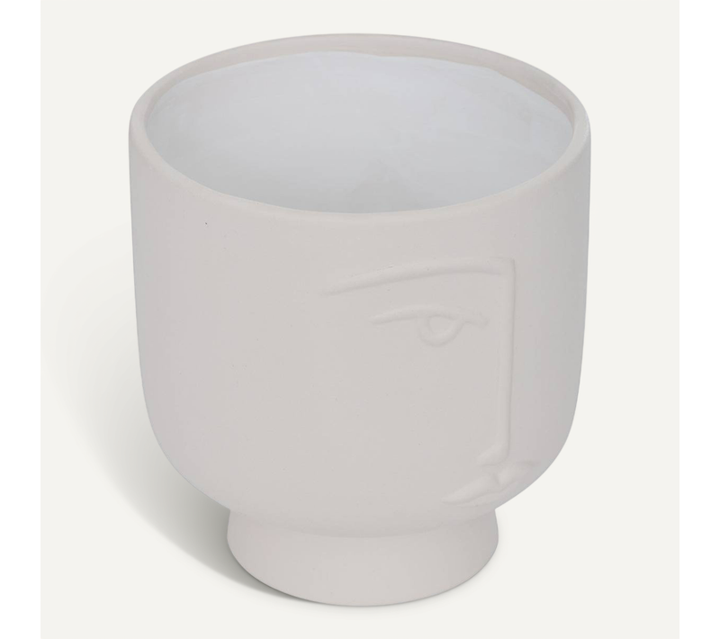 Cache-pot Pam Visage 16x16x17cm