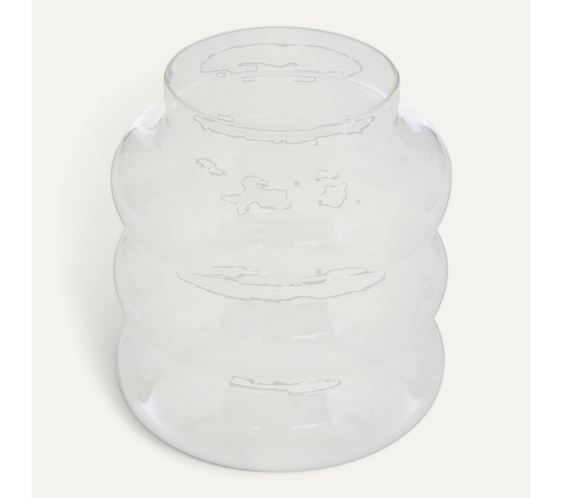 Vase Umia En Verre 12x12x13cm