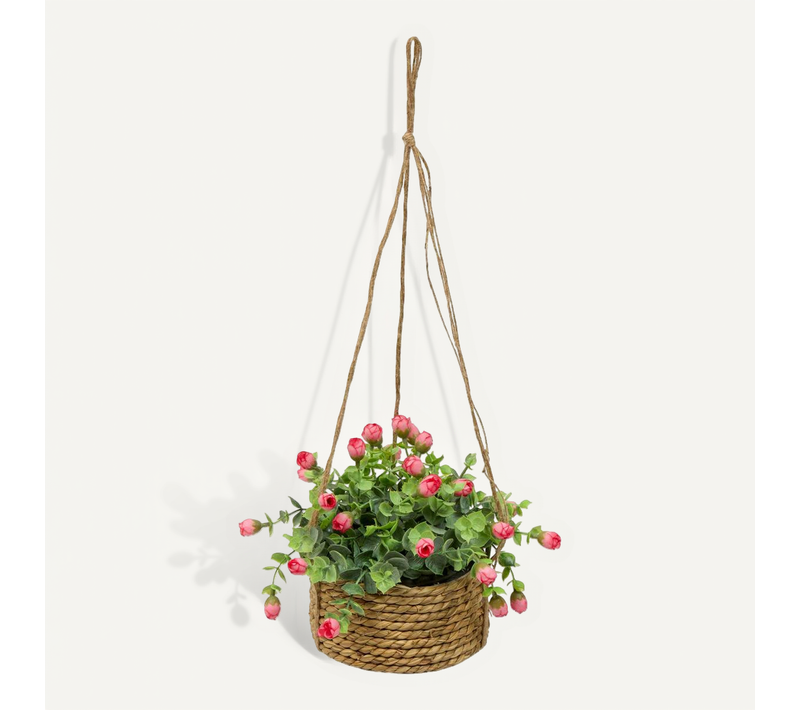 Rosier Artificielle Suspendue Musa 42 Cm
