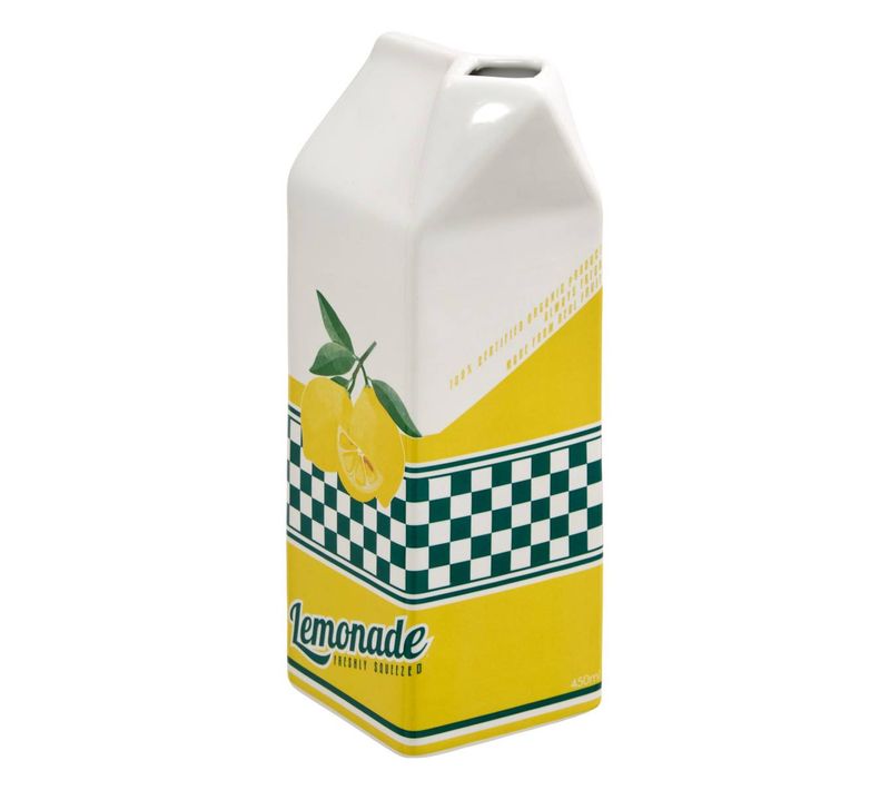 Vase Jus De Fruit Fra H.23cm Citron