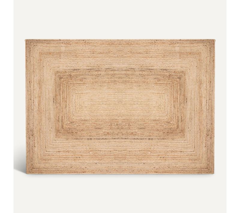 Tapis Décoratif En Jute Naturel 160 X 230 Cm