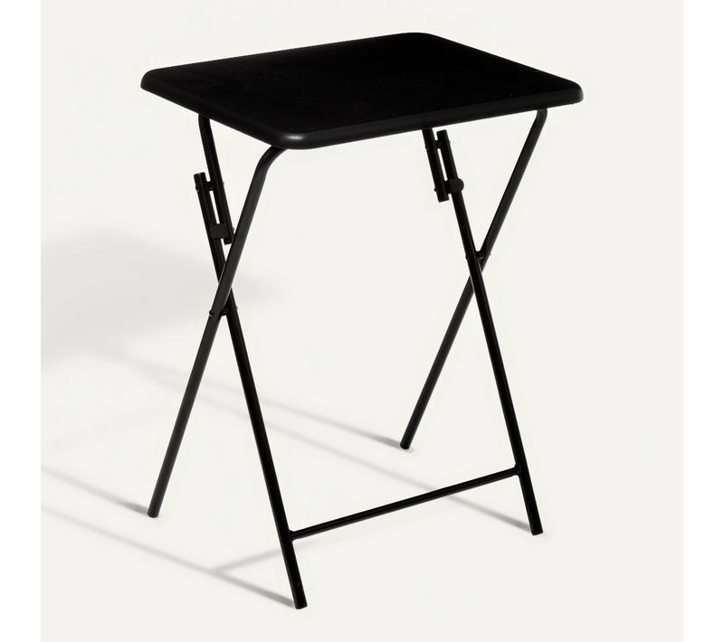 Table pliante 1P 48x38 - Noir
