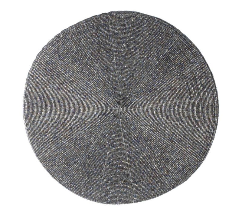 Set De Table "perly" 35cm Gris