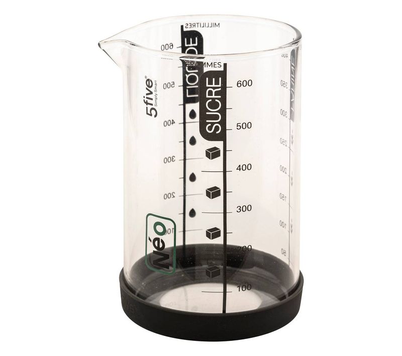 Verre Doseur 06l - Noir Rouge Silitop