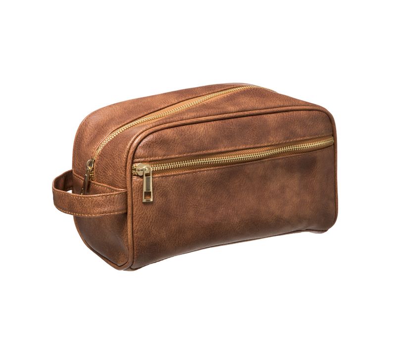 Trousse De Toilette Homme Aspect Vintage