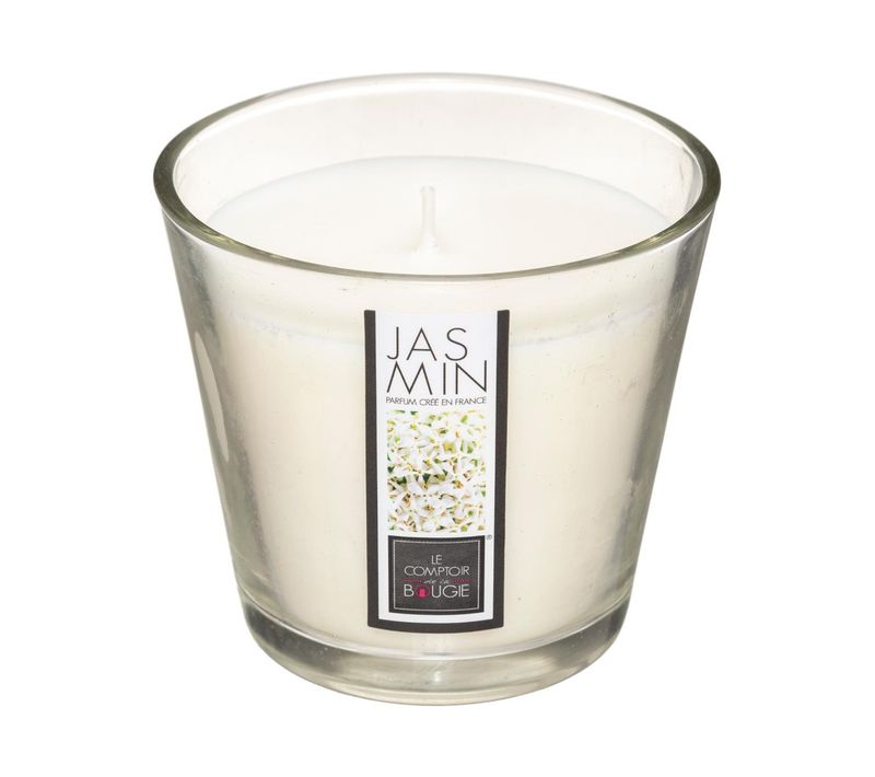 Bougie Parfumée Jasmin Pot En Verre 190 G