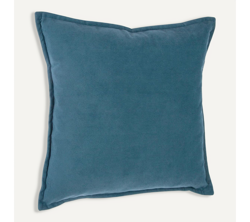 Coussin Déhoussable Bleu 45 X 45 Cm
