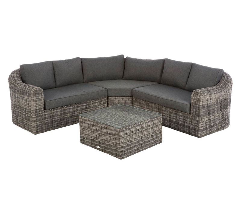 Salon Angle Moorea 5 Places Terre D'ombre Hespéride