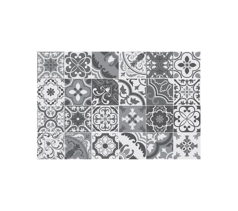 Tapis Décoratif En Vinyle 50 X 75 Cm