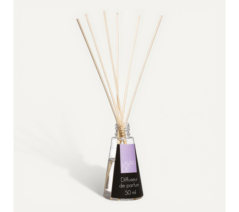 Diffuseur De Parfum 50 Ml Avec 6 Bâtonnets
