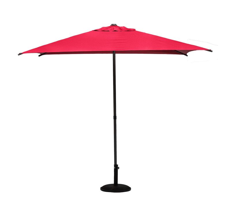 Parasol Soya Carré - Rouge Grenade