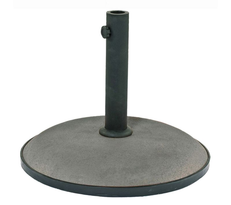 Pied De Parasol - Béton - 25 Kg - Gris