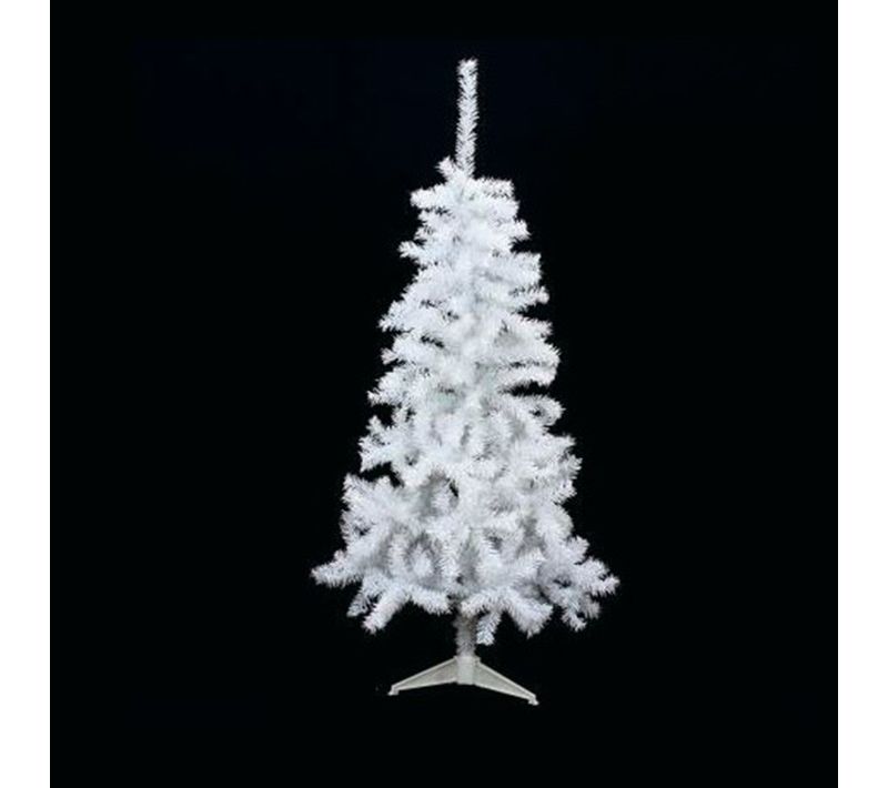 Sapin De Noël Artificiel Blanc 2 Tons H 210 Cm