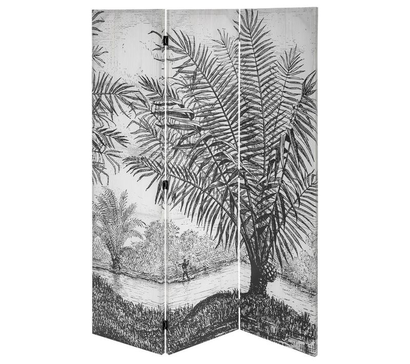 Paravent "cuba" - Tissu Imprimé H170 Cm