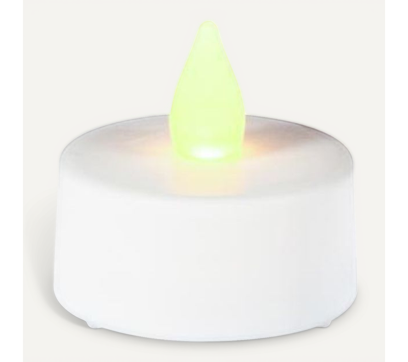 Lot De 16 Bougies Lumineuses à LED Blanc D 3,8 Cm