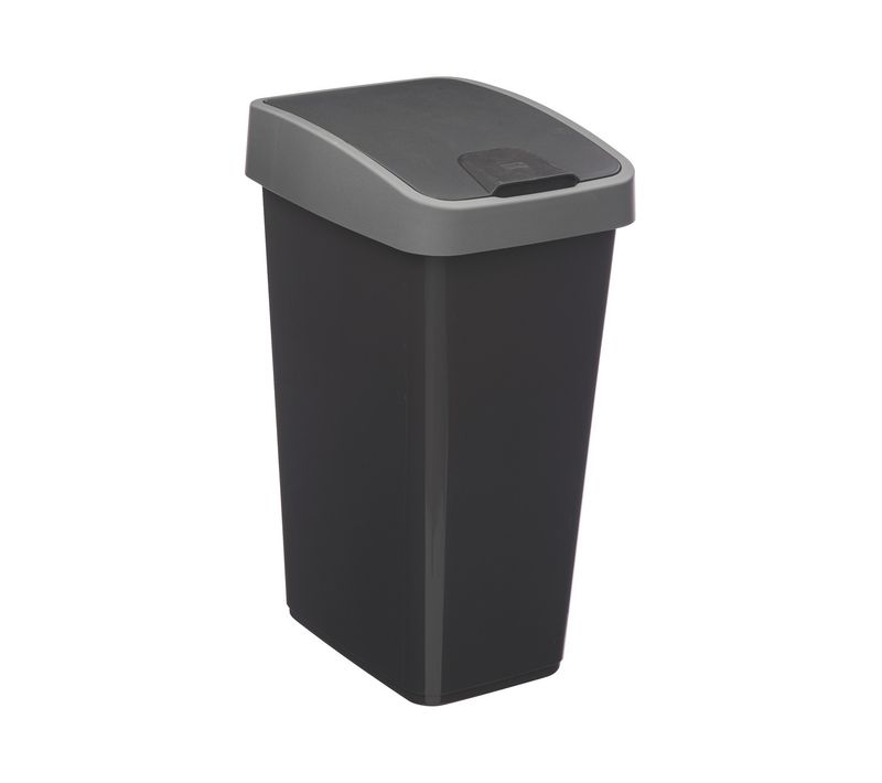 Poubelle 25 Litres 2 Systèmes D'ouverture