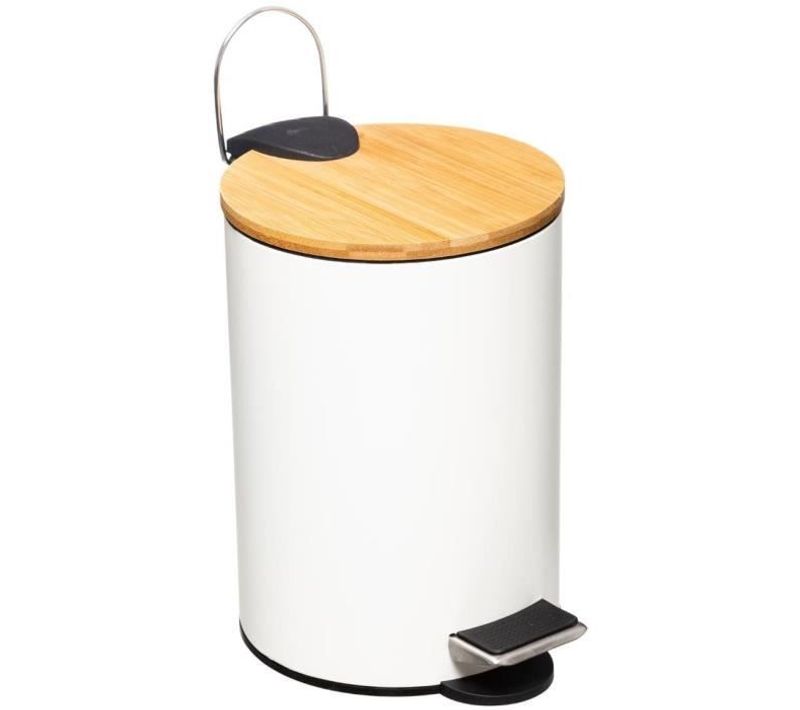 Poubelle Softcl - 3 L - Blanc