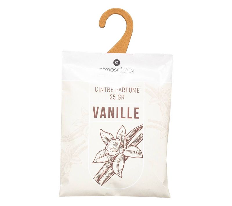 Lot De 3 Cintres Parfumés Vanille 25g