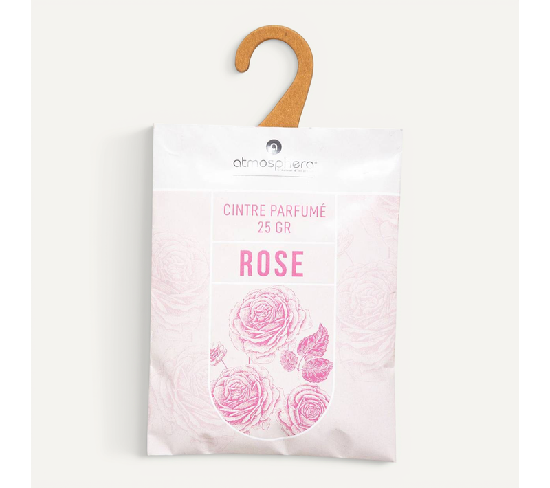 Lot De 3 Cintres Parfumés Rose 25g