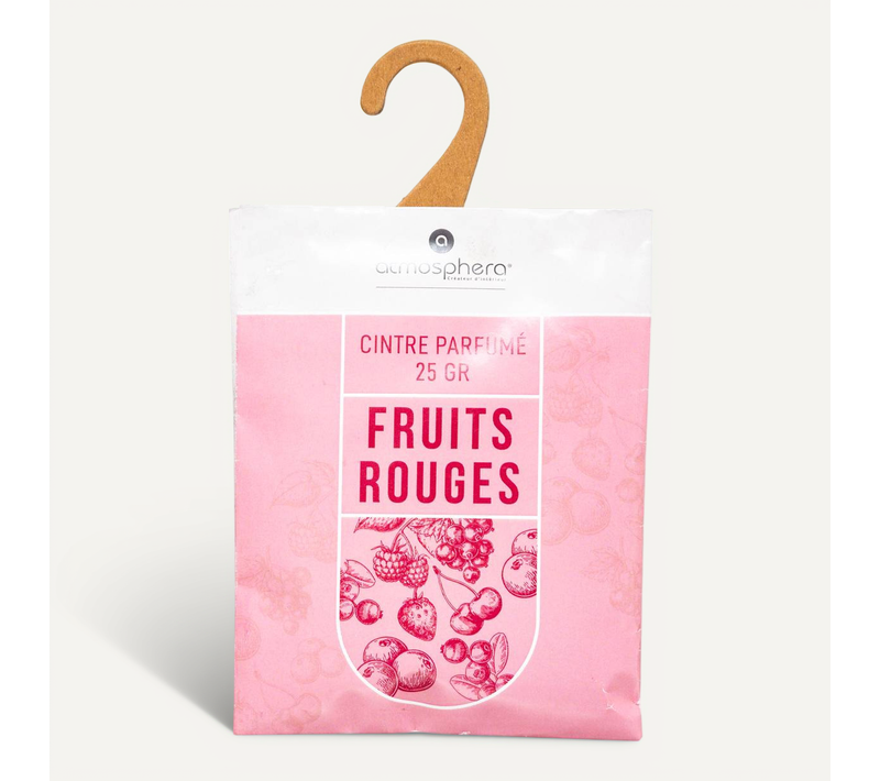 Lot De 3 Cintres Parfumés Fruits Rouges 25g