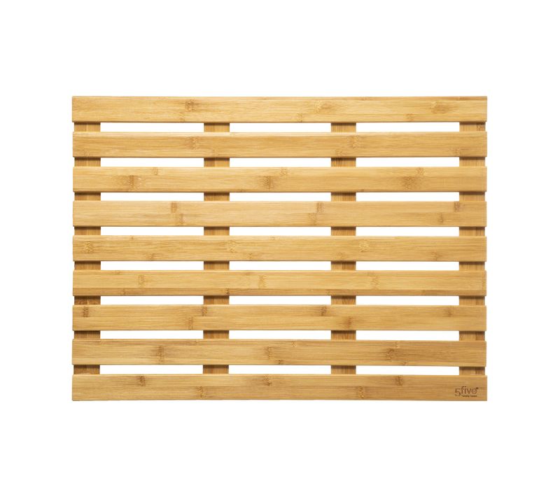 Caillebotis Pour Salle De Bain 50 X 68 Cm Bambou