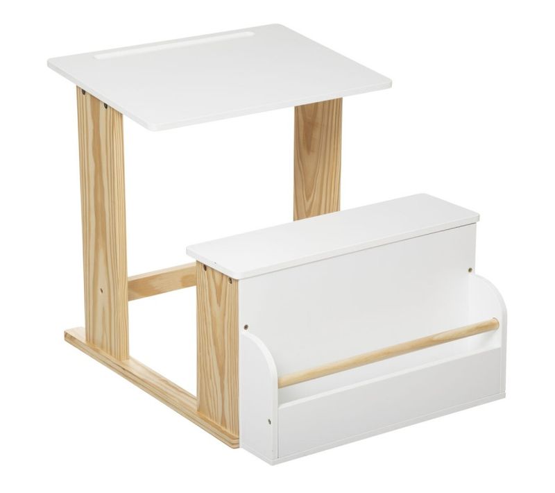 Pupitre Bibliothèque Enfant Blanc Atmosphera