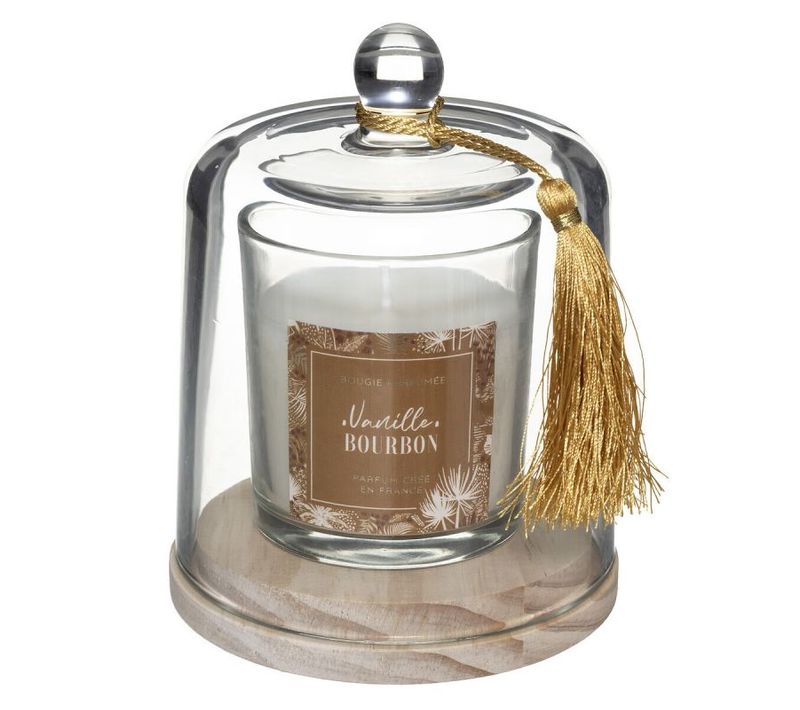 Bougie Parfumée Cloche "loli" 130g Vanille Bourbon