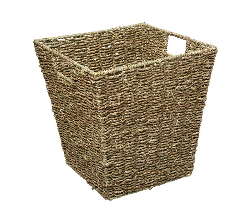 Panier De Rangement En Seagrass 31 X 31 X 15 Cm