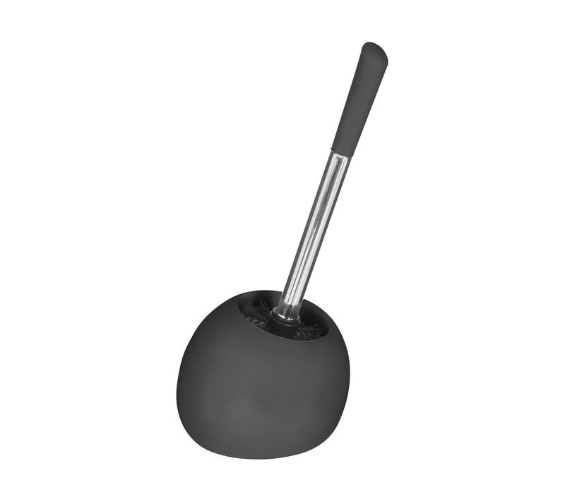 Brosse Wc Avec Support En Céramique Gris Mat