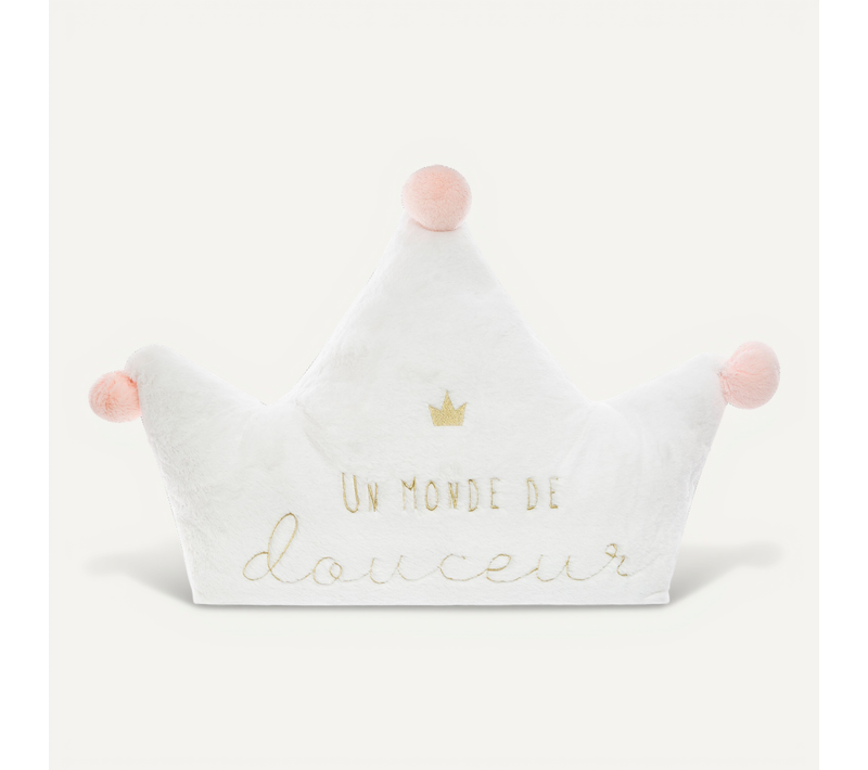 Grand Coussin Décoratif Princesse 65 X 50 Cm