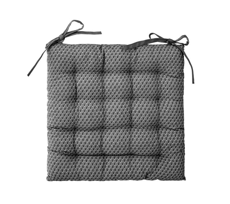 Galette De Chaise Otto Gris 38x38