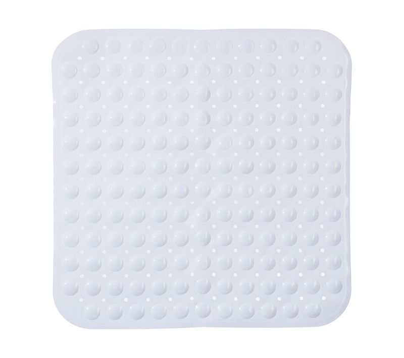 Tapis Fond De Douche Anti-dérapant Blanc 54 X 54 Cm