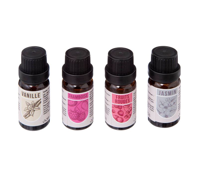 Lot De 4 Huiles De Fragance 10ml