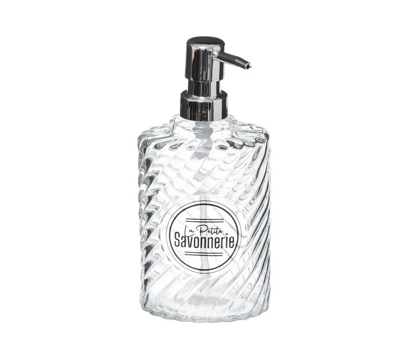 Distributeur De Savon Ou Lotion En Verre 400 Ml