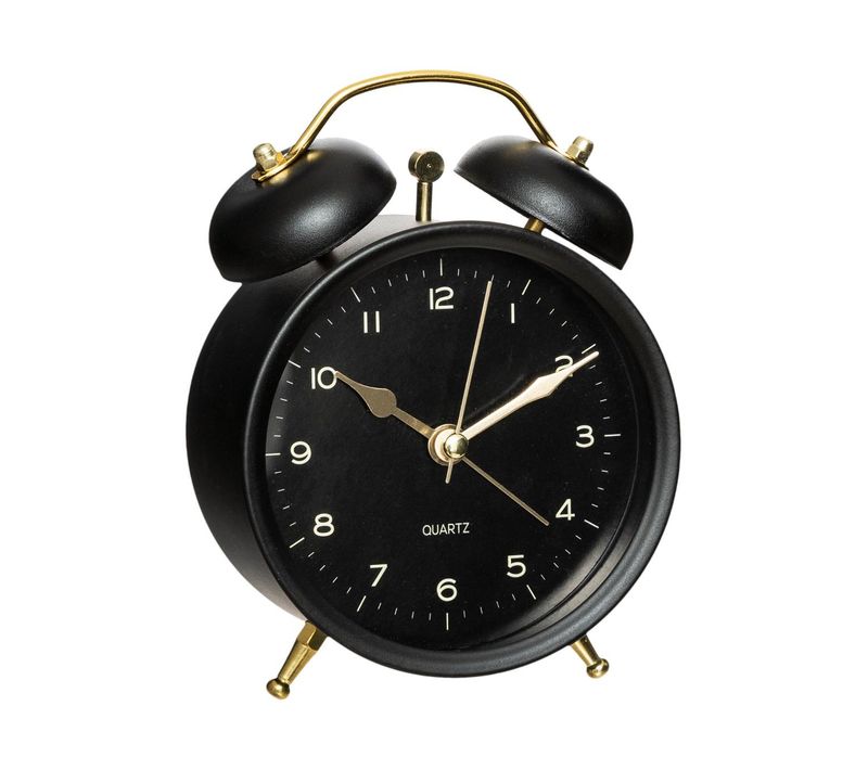 Réveil Matin Style Rétro En Métal