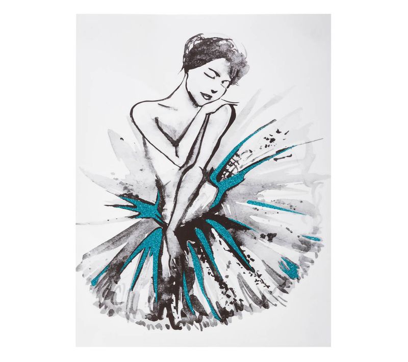 Sticker Illusion 30 X 40 Danseuse
