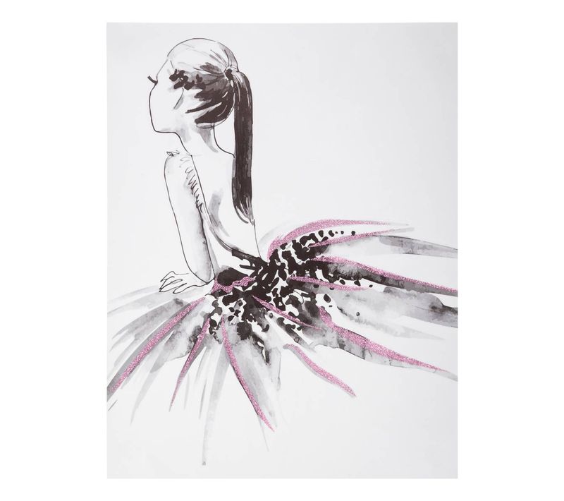 Sticker Illusion 30 X 40 Danseuse