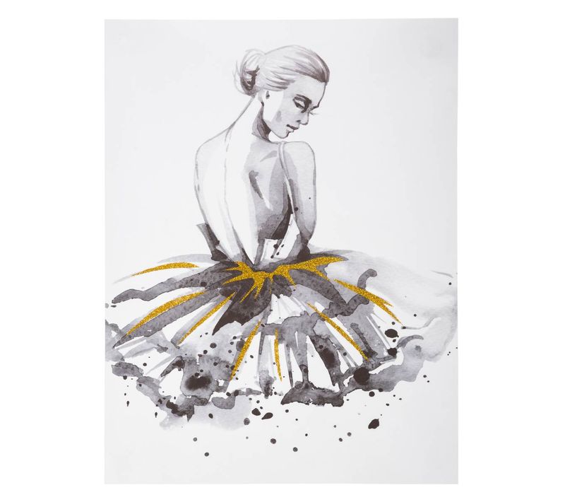 Sticker Illusion 30 X 40 Danseuse