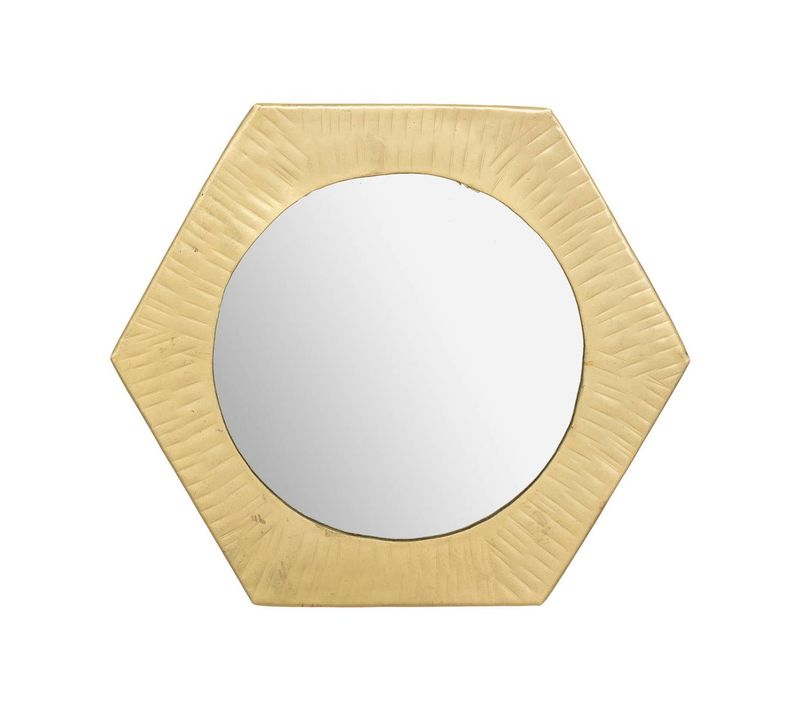Miroir "romy" Métal 18x18cm