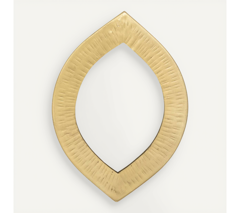 Miroir "romy" Métal 18x18cm