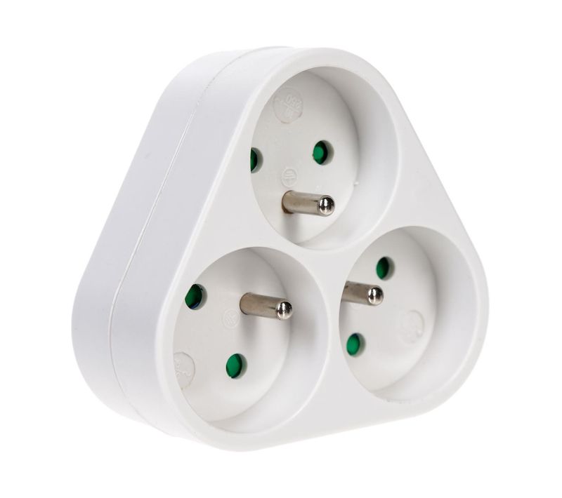 Bloc Multiprise Monobloc 3 Prises