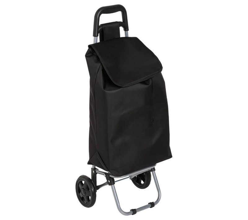 Chariot De Courses 2 Roues Noir