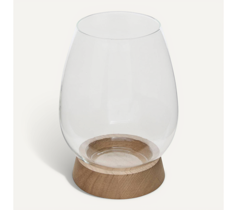 Photophore Wonj Transparent 13,5x13,5cm