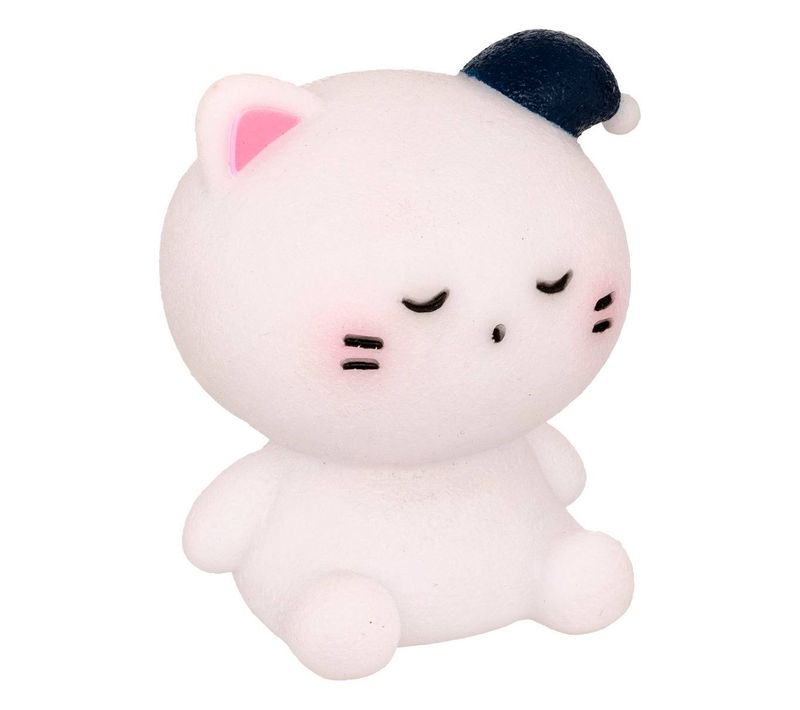 Veilleuse Souple Chat H.9cm à Piles