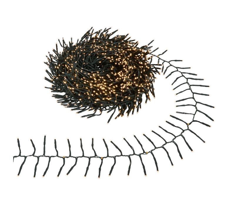 Guirlande Lumineuse Solaire Boa 1665 LED Blanc Chaud 25 Mètres Et 8 Jeux De Lumière