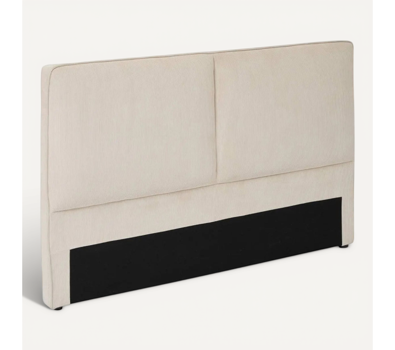 Tête De Lit Wonta 163 X 101 Cm Velours Beige