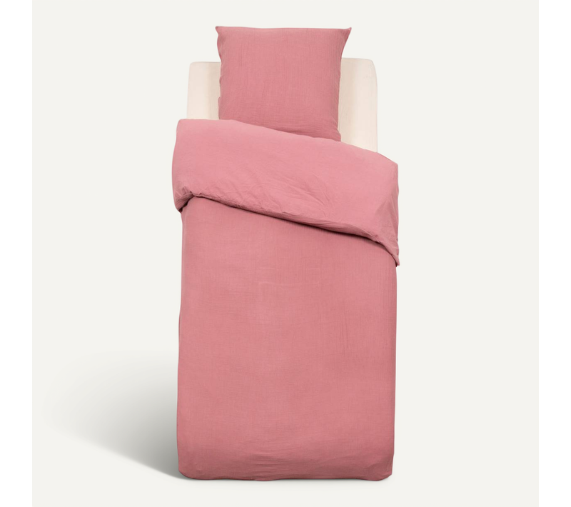 Parure De Lit Lili 140x200cm Rose Antique