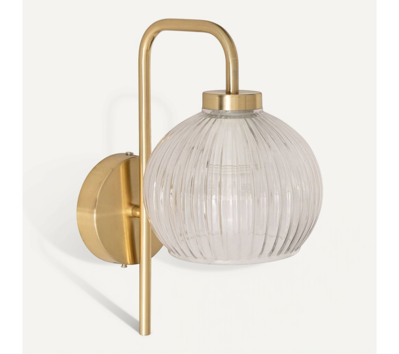 Applique Krys 30 Cm Métal Doré Atmosphera