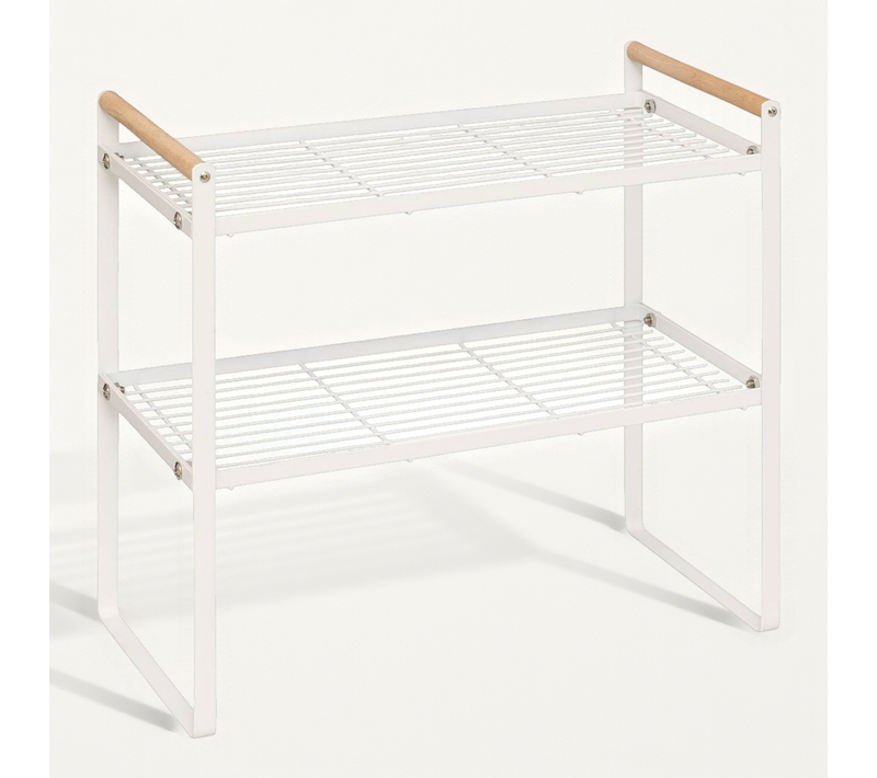 Etagère 2 Niveaux Balm Blanc L42cm