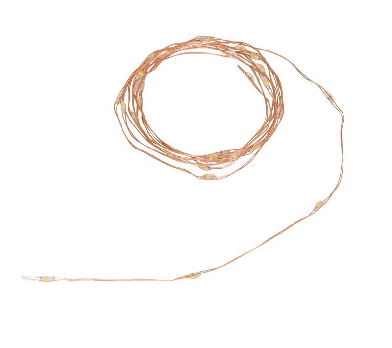 Guirlande Lumineuse Intérieur 40 LED Blanc Chaud Sur 2 Mètres